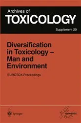 Book cover of Diversification in Toxicology — Man and Environment by Jürg P. Seiler