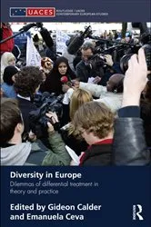 Book cover of Diversity in Europe by Gideon Calder