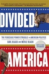 Book cover of Divided America by Earl Black