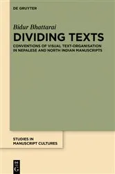 Book cover of Dividing Texts by Bidur Bhattarai