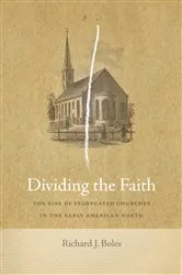 Book cover of Dividing the Faith by Richard J. Boles
