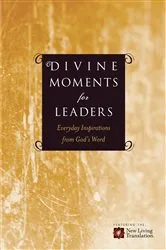 Book cover of Divine Moments for Leaders by Unknown