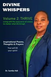 Book cover of DIVINE WHISPERS [THRIVE] by SUMBO NDI