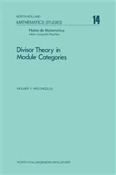 Book cover of Divisor Theory in Module Categories by Unknown