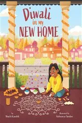 Book cover of Diwali in My New Home by Shachi Kaushik