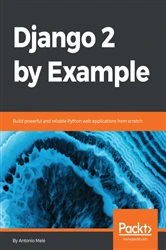 Book cover of Django 2 by Example by Antonio Mele