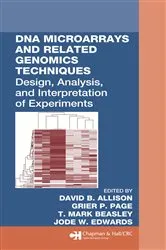 Book cover of DNA Microarrays and Related Genomics Techniques by David B. Allison