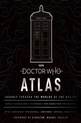 Book cover of Doctor Who Atlas by Doctor Who