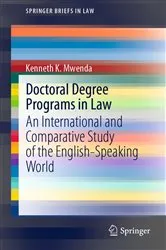 Book cover of Doctoral Degree Programs in Law by Unknown