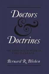Book cover of Doctors and Doctrines by Blishen, Bernard, R.