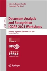 Book cover of Document Analysis and Recognition – ICDAR 2021 Workshops by Elisa H. Barney Smith