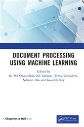 Book cover of Document Processing Using Machine Learning by Sk Md Obaidullah