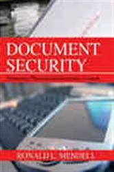 Book cover of Document Security by Ronald L. Mendell