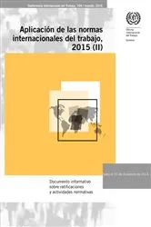 Book cover of Documento informativo sobre ratificaciones y actividades normativas. CIT 104/2015, Informe III (2) by ILO
