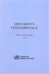 Book cover of Documents fondamentaux by World Health Organization