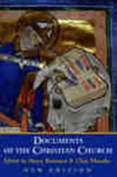 Book cover of Documents of the Christian Church by Henry Bettenson