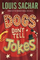 Book cover of Dogs Don't Tell Jokes by Louis Sachar
