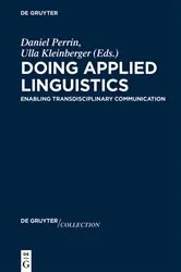 Book cover of Doing Applied Linguistics by Daniel Perrin