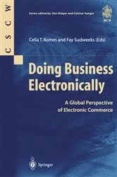 Book cover of Doing Business Electronically by Celia T. Romm