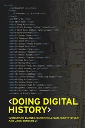 Book cover of Doing digital history by Jonathan Blaney