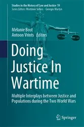 Book cover of Doing Justice In Wartime by Mélanie Bost