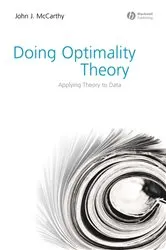 Book cover of Doing Optimality Theory by Unknown