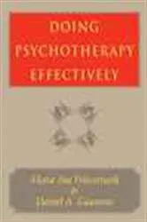 Book cover of Doing Psychotherapy Effectively by Mona Sue Weissmark