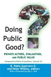Book cover of Doing Public Good? by R. Pablo Guerrero O.