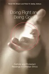 Book cover of Doing Right and Being Good by David Oki Ahearn