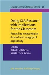 Book cover of Doing SLA Research with Implications for the Classroom by Unknown
