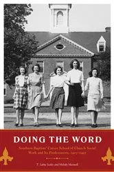Book cover of Doing the Word by T. Laine Scales