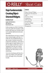 Book cover of Dojo Fundamentals: Creating Object-Oriented Widgets by Matthew A. Russell