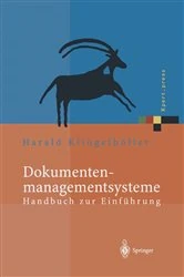 Book cover of Dokumentenmanagementsysteme by Harald Klingelhöller