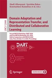 Book cover of Domain Adaptation and Representation Transfer, and Distributed and Collaborative Learning by Shadi Albarqouni