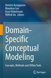 Book cover of Domain-Specific Conceptual Modeling by Dimitris Karagiannis
