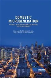 Book cover of Domestic Microgeneration by Iain Staffell