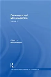 Book cover of Dominance and Monopolization by Unknown