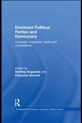 Book cover of Dominant Political Parties and Democracy by Matthijs Bogaards