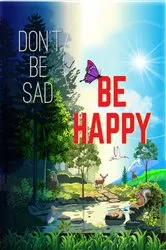 Book cover of Don't Be Sad! Be Happy! by al-Aededan