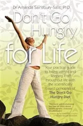 Book cover of Don't Go Hungry For Life by Amanda Sainsbury-Salis