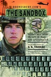 Book cover of Doonesbury.com's The Sandbox by G. B. Trudeau