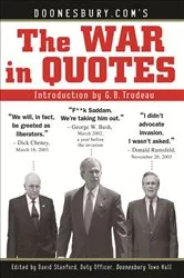 Book cover of Doonesbury.com's The War in Quotes by David Stanford