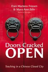 Book cover of Doors Cracked Open by Fran Martens Friesen
