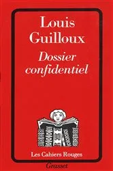 Book cover of Dossier confidentiel by Louis Guilloux