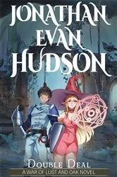 Book cover of Double Deal by Jonathan Evan Hudson
