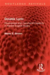 Book cover of Double Lyric by Merle E. Brown