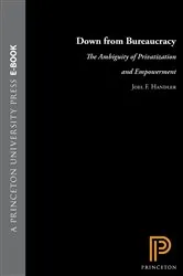 Book cover of Down from Bureaucracy by Joel F. Handler