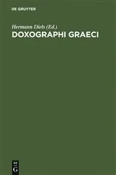Book cover of Doxographi Graeci (4th ed.) by Hermann Diels