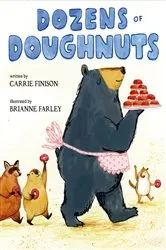 Book cover of Dozens of Doughnuts by Carrie Finison