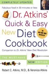 Book cover of Dr. Atkins' Quick & Easy New Diet Cookbook by N/A